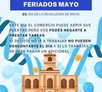 Feriado Mayo